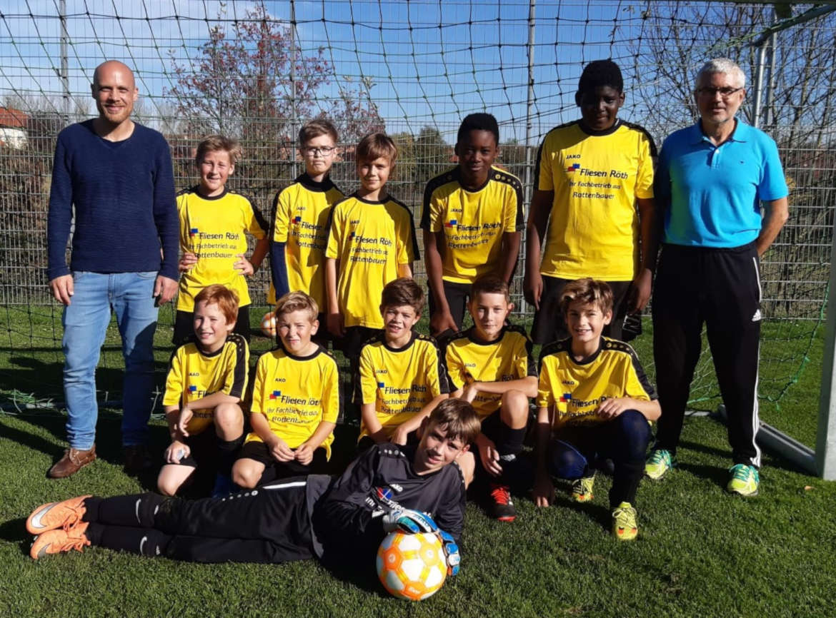 U13 TSV Rottenbauer U13 Fußball TSV Rottenbauer Mannschaftsbild