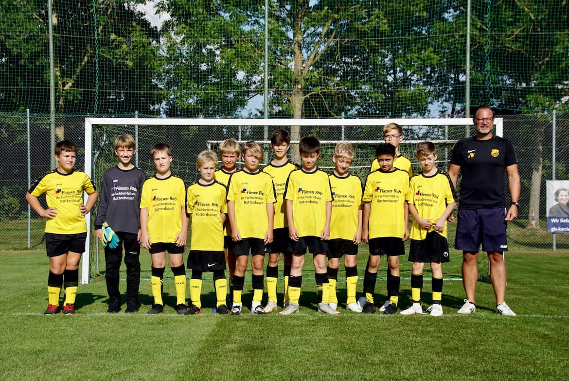 U13 TSV Rottenbauer U13 Fußball TSV Rottenbauer Mannschaftsbild