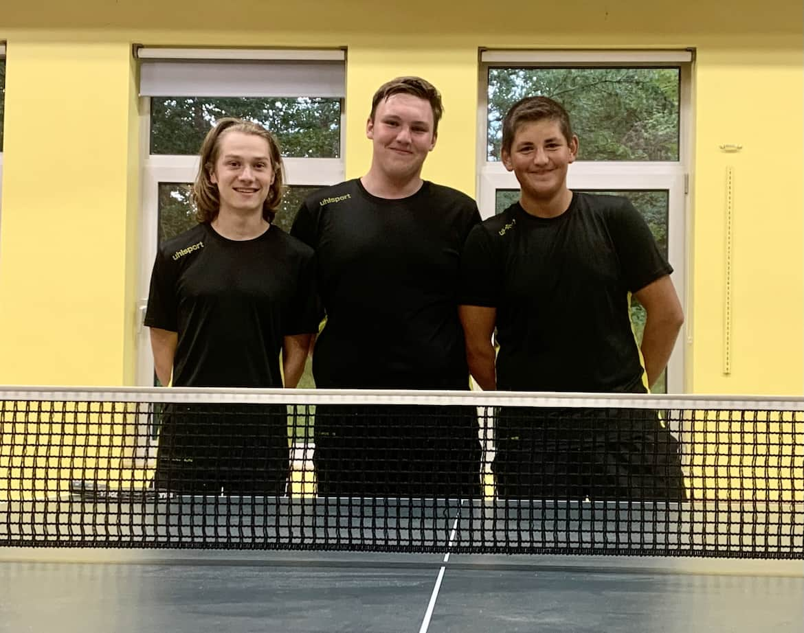 Tischtennis Jugend 1 TSV Rottenbauer Mannschaftsbild