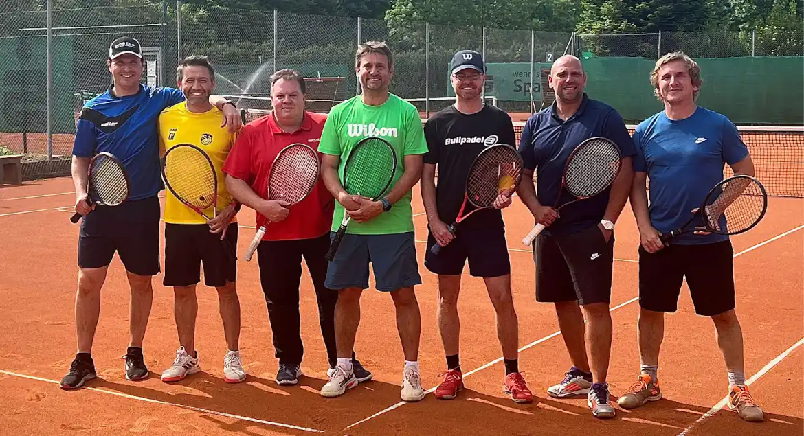 Herren 30 Tennis TSV Rottenbauer Gruppenbild