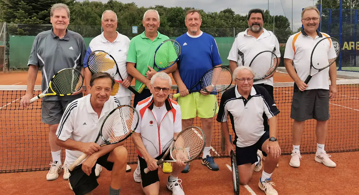 Herren 65 Tennis TSV Rottenbauer Gruppenbild