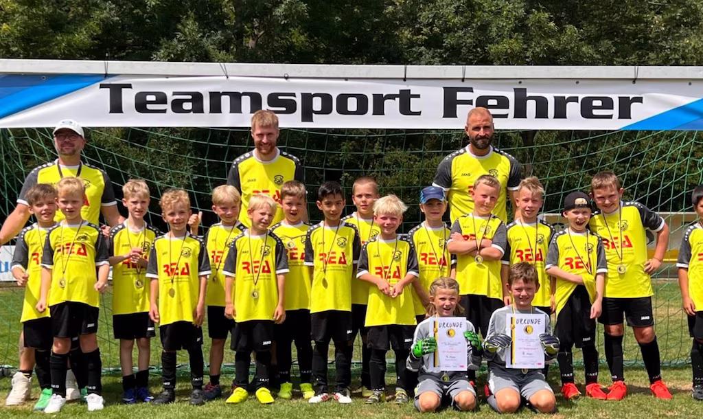 U9 TSV Rottenbauer Mannschaftsfoto